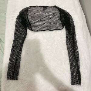 Black Sparkly Bolero Shoulder Wrap